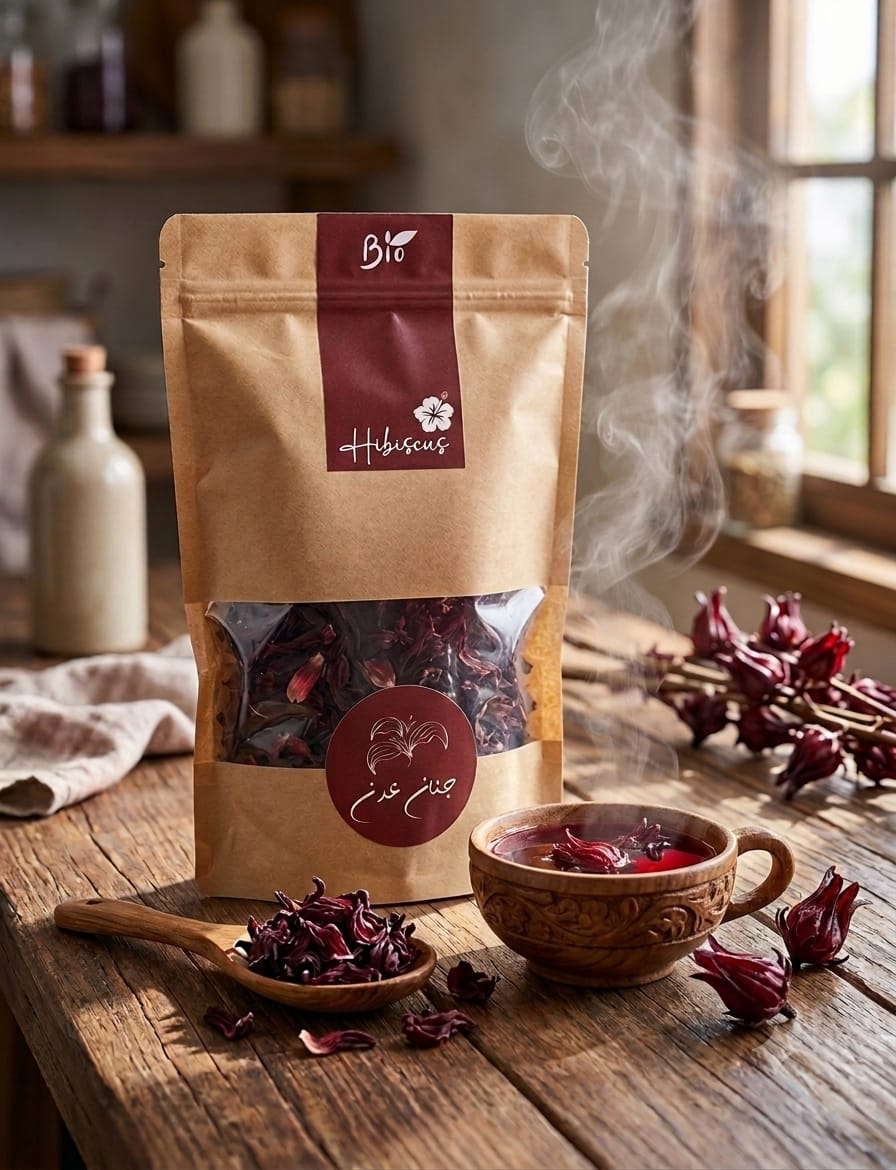 الكركدية بيو من مزارع جانت -JANETT  hibiscus bio